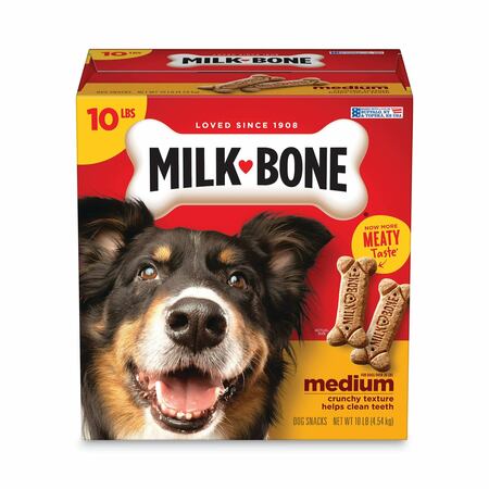 Milk-Bone Original Medium Sized Dog Biscuits, Original, 10 lbs 7910092501